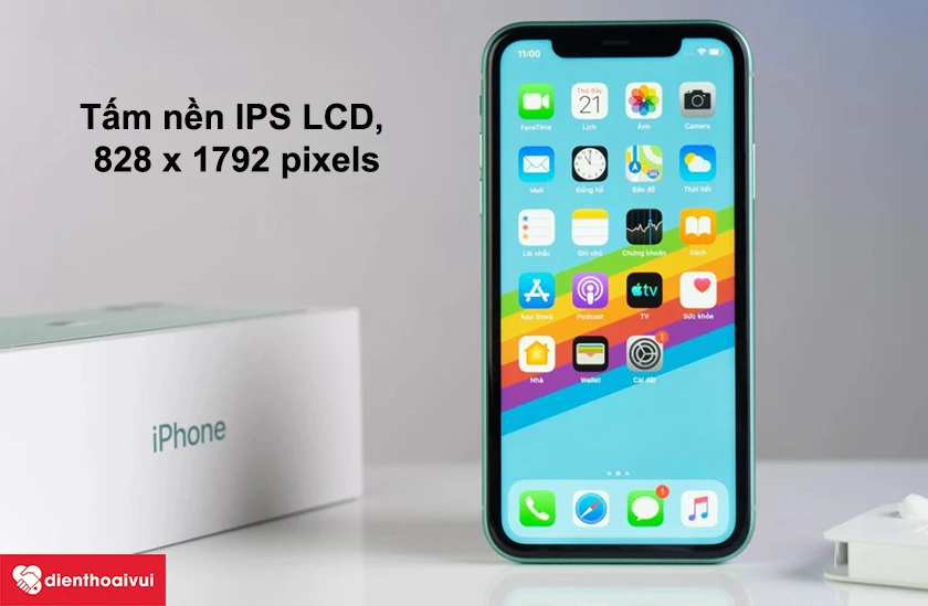 Điểm nhấn của màn hình iPhone 11