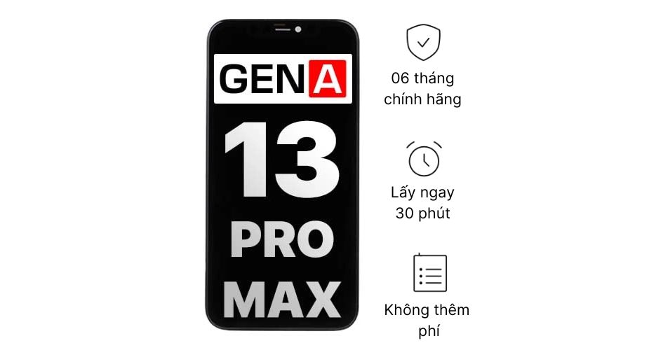 Thay màn hình iPhone 13 Pro Max chính hãng Gen A