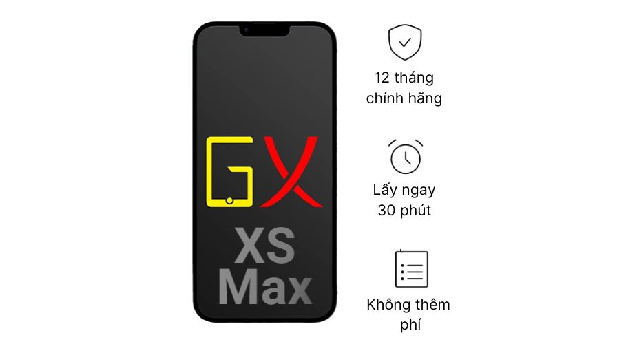 Thay màn hình iPhone XS Max chính hãng GX